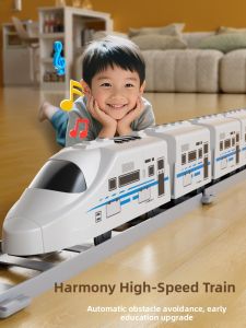BABYSHOME | Educational Electric Train Set for Kids BABYSHOME
