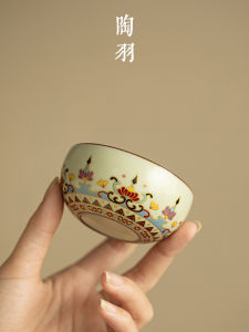 Ancient Chinese Ceramics Tea Cup Ceramic Gongfu Tea Set Single Cup Personal Specialty Owner Cup for Drinking Tea