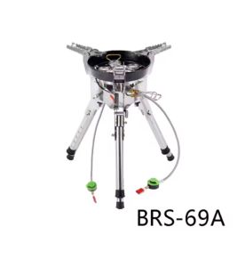 BRS | BRS-69 High Power 4360W Outdoor GasStove Adjustable Height Foldable GasBurner Camping Picnic Windproof StoveCooking Accessory
