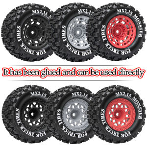 Mx2.15 Inch 100*52mm Wheel Tires For 1/16 Traxxas Mini Maxx Xrt E-revo Rlaarlo Mjx 16207 16208 16209 Hsp Losi 1/18 Mini Lm