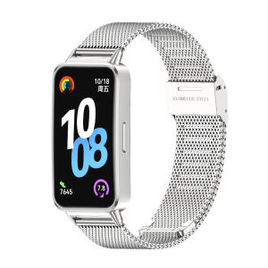 Mijobs | Metal Wristband For Huawei Band 11 Strap for Huawei Band 10 9 8 Watchband for Huawei Band 10 Smart Band Strap Stainless Steel