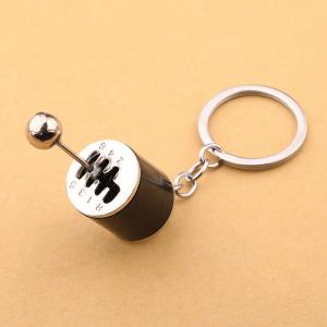 Racing Gear Shift Lever Head Car Keychain Manual Transmission Modification Creative Personalized Alloy Metal Key Ring