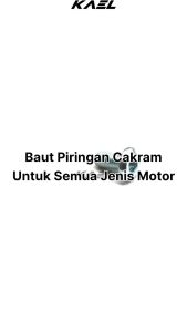 Baut Piringan Cakram untuk Motor Honda