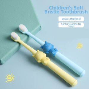 Soft Bristle Toothbrush Children 6-12 Years Gums Cleaning