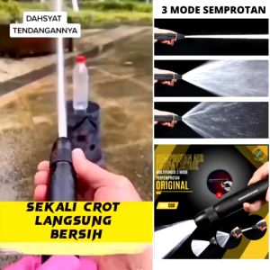 Kepala Semprotan Air untuk cuci motor Tanpa Listrik Alat Buat Cuci Mobil Motor Kendaraan Semprotan Pistol Air Nozzle Spray Hose Water Gun Taman irigasi.