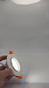 FSL 6W LED Eyeball Ceiling Downlight | 450lm Directional Spotlight | 75mm Cut-Out | Slim Design