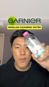 Garnier Micellar Cleansing Water Pink Skin Care - 400ml (Pembersih Wajah & Make up Untuk Kulit Sensitif)