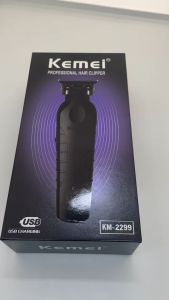 Kemei เครื่องตัดผมชาร์จไฟฟ้า Zero Gap Finishing ราคาถูก เครื่องตัดผม KM-2299