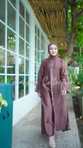 ABAYA MEWAH ELEGAN BAMBOO SILK HAWA / Abaya Elegan SUTRA MEWAH / Abaya Payet Mutiara / Abaya Elegan