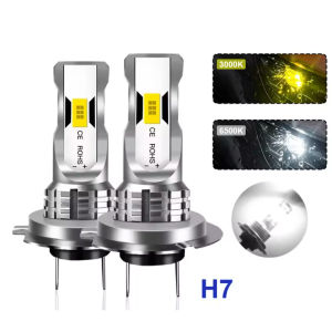 H7 Led H4 H1 H3 Car Headlight Bulbs 120W Wireless Turbo Diode Lights For Car LED H7 Automobile Fog Lamps Yellow White Blue