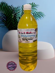 DISHWASHING LIQUID LEMON SCENT PREMIUM 1 Liter with free sponge