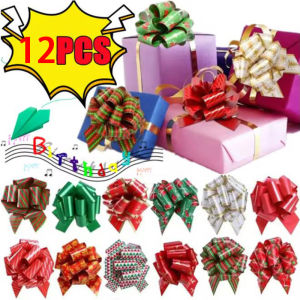Colorful Gift Packaging Bows Birthday Party Wedding Halloween Christmas Decoration Handmade Bows For DIY Gift Box Decoratioan