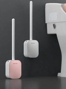 Mengni 871 Sikat Kloset Kepala Flat Silikon Kamar Mandi Silicone TPR