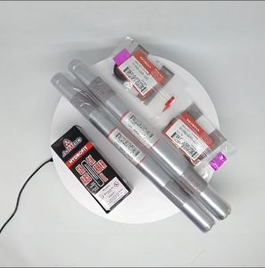 Paket As Shok Depan Asli Original Motor Honda Revo Fit, Revo X, Revo Fi, Revo Absolute, Blade New Blade 125, Supra X 125 Fi Injeksi SupraX125 Helm In Kodepart Kwb 2 batang as sok 2 set seal shock + abu 1set Oli sock Pipa halu halu ass skok Ori AHm