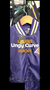HOCKY Jaket  Bomber Varsity Baseball Bordir  Casual Vintage Lakers Series Premium Distro