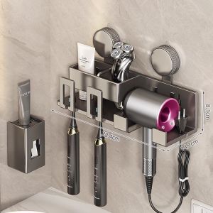 Suction Mount Bathroom Organizer