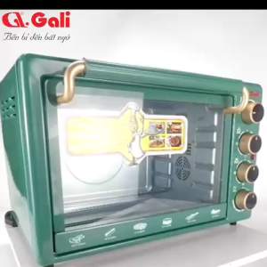 [ Tặng Lẩu Điện 4L ] Lò Nướng Điện Gali GL-1135A 35L – 1400W Xiên Quay Nướng Đối Lưu Có Đèn Quan Sát Tiết Kiệm Điện Thân Sơn Tĩnh Điện Bảo Hành Chính Hãng