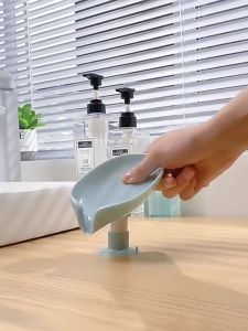 Goose Hours ที่วางสบู่ก้อน ระบายน้ำได้ดี ดูดติดยึดแน่นอ่าง ห้องน้ำ ห้องครัว water resistant ดีไซน์เรียบหรู