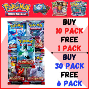 (110 pcs) Pokemon Trading Card Booster Pack | Random Expansion | English Version | B 100pcs G 110 Pcs