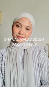 Shawl Cotton Jersey [🔥READY STOCK 🔥] HIGH QUALITY Shawl Cotton Jersey Material : HIGH QUALITY Shawl Cotton Jersey 1.8 meter x 075 meter