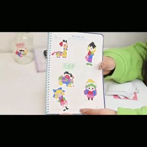 Mainan Stiker Manik Diamond Beads DIY Mainan Edukasi Anak