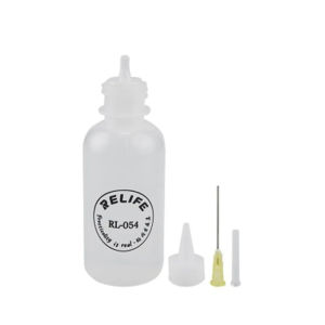Relife RL-054 RL-TB2 Solder Flux Paste Resin Tools Empty Liquid Plastic Alcohol Bottle Perfume Bottle with Needle Tip Repair
