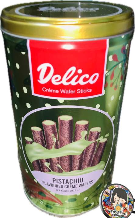 DELICO PISTACHIO FLAVOURED CRÈME WAFERS 300 G | Lazada Philippines