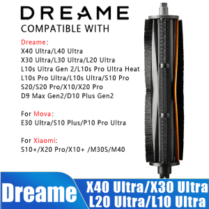 Dreame | Dreame TriCut Brush For X40 Ultra/X30 Ultra/L20 Ultra/L10s Ultra Gen 2/S10 Pro/S20/S20 Pro/X10/X20 Pro/D9 Max Gen2..etc.Model