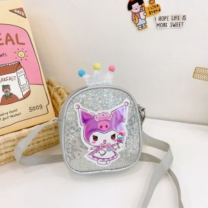 Túi Đeo Chéo Thời Trang Cho Bé Gái Túi Đeo Vai Một Bên Có Ren Túi Đựng Đồ Chơi Bằng Vải Polyester Túi Đựng Đồ Chơi Cho Bé Gái