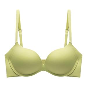 miiow | Wireless Seamless Womens Bra Gathered Thin Summer Anti-Sagging Auxiliary Breast Collection Soft Steel Ring Beautiful Back Bra