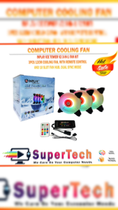 Inplay ICE TOWER V2 3-In-1 ARGB Fan Kit | 3PCS 12CM Cooling Fan with Remote Control & HUB 10slot | Dual Sync Mode - Secured Packaging, Quality Checked Before Shipping