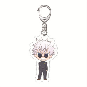 Bandai | Bộ Móc Khóa Hình Nhân Vật Anime Jujutsu Kaisen 55MM - Gojo Satoru Ieiri Shoko Geto Suguru Okkotsu Yuta Chất Liệu Acrylic Quà Giáng Sinh Dễ Thương