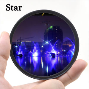 KnightX Special Effects Star Line 4 6 8 Star Camera Lens Filter For canon sony nikon 1200d 200d d80 dslr 52mm 58mm 67mm 77mm