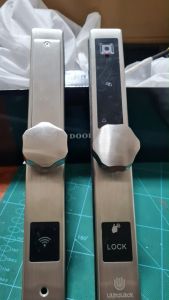 [HCM]Khóa Thông Minh cửa Nhôm xingfa cửa gỗ cửa sắt cửa lùa 5 chức năng mở Tuya wifi/Ttlock