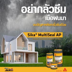 Sika ซิก้า มัลติซีล AP-เทา แผ่นปิดรอยต่อ (30ซม x 10ม) / เเผ่นปิดรอย เทปกาว