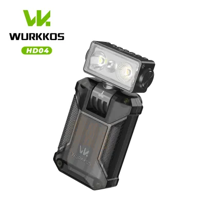 Wurkkos HD04คลิปออน750LM ไฟฉาย EDC° 180หลายมุมหมุนหัวสปอตไลต์/ไฟฟลัดไลท์/RGB สำหรับกลางแจ้งทำงาน & เหตุฉุกเฉิน