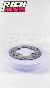 จานดิสเบรคหลังเดิม สำหรับ HONDA PCX-160 pcx160 พีซีเอ็ก160 ขนาด 4mm. 4 รู จานดิส งานเกรด AAA