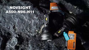 Novsight N96 200W LED Headlight Bulbs 40000LM 6500K White Light H4/H7/H11/9005/9006 Plug&Play Kit for Car Fog Lighting