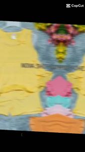 105K 3 bộ thun lạnh cho bé gái đồ bộ thun lạnh cực mát mẻ màu ngẫu nhiên Mimi fashion2018