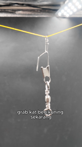 VFOX TSW BARREL SWIVEL + SAFETY SNAP Alat Pancing Kelili Pancing Equipment Mancing Fishing Outdoor