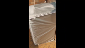 ผ้าคลุมเครื่องซักผ้าอัตโนมัติฝาครอบกันฝุ่นเครื่องซักผ้า กันน้ำ กันฝุ่น กันแดด เคส ผ้าคลุมเครื่องซักผ้าฝาบนS/M/L/XL