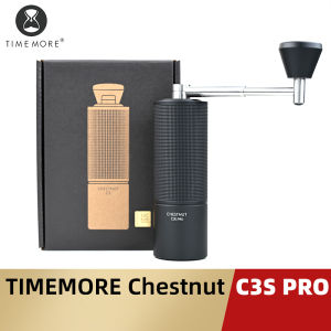 Timemore | TIMEMORE Chestnut C3S Pro / C3ESP Pro Manual Coffee Grinder With Foldable Crank S2C Burr Inside Portable Hand Espresso Grinder
