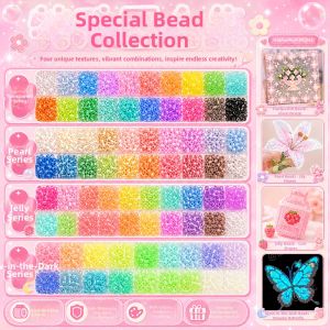 YUGUANG | Pearlescent Jelly Glowing Highly Transparent P Series DIY Beads