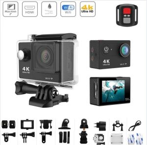 Camera Hành Động 4K 1080P/30FPS WiFi 2.0 Chống Nước Dưới Nước Quay Video Gắn Mũ Bảo Hiểm Camera Thể Thao Mini Ngoài Trời Với Góc Quay 170 Độ