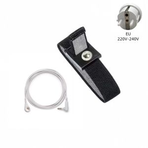 Adjustable Conductive Grounding Wristband  4.5m Flexible Cable Portable Wearable Strap for Energy Boost  Daily Home Use