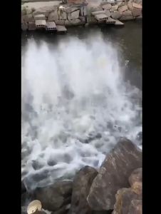 ใบพัด 3HP 2200W 380V 220V 6ใบพัด เติมอากาศ บำบัดนำ้บ่อปลา บ่อกุ้ง เพิ่ม อ๊อกซิเจน Pond fish aerator แรงหมุนสูง