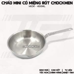 Chảo mini có miệng rót Chockmen 14cm/400ml