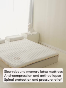 WEICEE [ship in 24h]Tilam Latex Mattress 7CM Thicker Tilam Lipat Flodable Mattress Tatami Mattress Topper 乳胶床垫