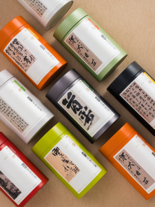 Portable High-End Tea Leaf Canister Sealed Iron Tin Loose Tea Packaging Empty Tin Chinese Style Small Medium Size Metal Material