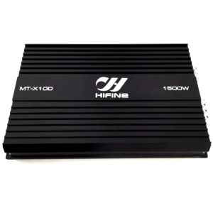 Hifine ชูดเพาเวอร์แอม คลาสดี 1500W ขับซูบโครงปั้มหรือหล่อ ไส้แน่นๆสวยๆเสียงดี จำนวน 1ตัว เบสแน่นลอยไกล MT-X10D ซับ 10นิ้วปั็ม เลือกรานได้